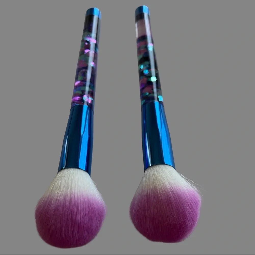 2 Pop Arazzi Glitter Contour Brushes TWO NEW IN PACKAGE